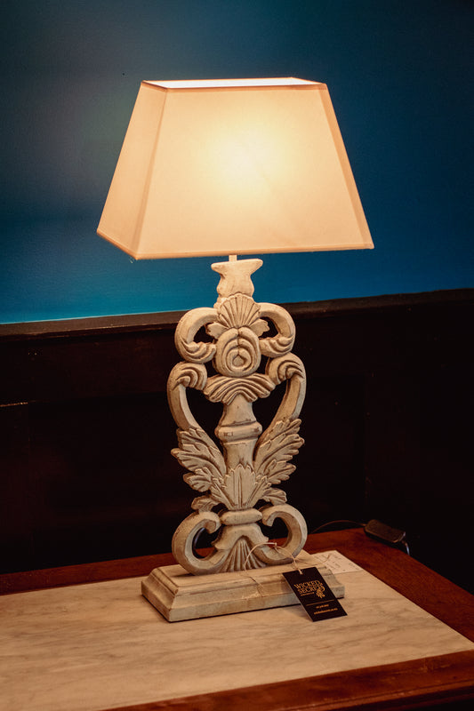 Cream Decorative Lamp & Shade