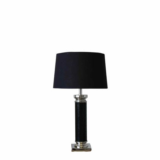Snakeskin Table Lamp | Black