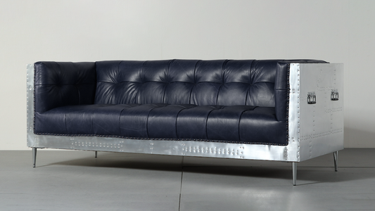 The Jetson 3 Seater | Vintage Blue